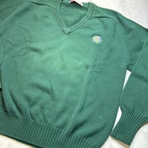 Vintage Slazenger Butler National V-Neck Sweater